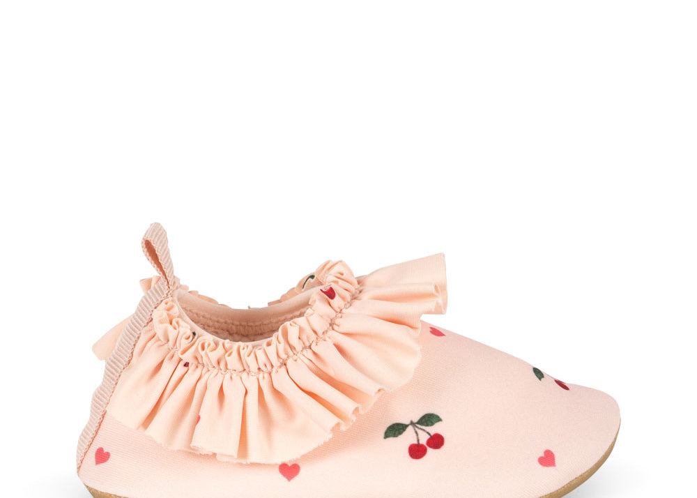 Konges Sløjd A/S UV SWIMSHOES cherry coeur rose