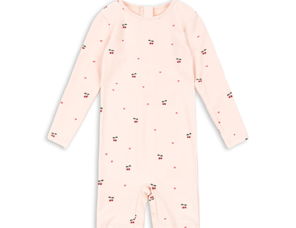 Konges Sløjd A/S UV ONESIES cherry coeur rose