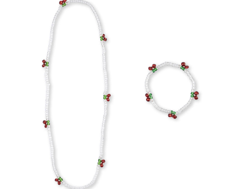 Konges Sløjd A/S JEWELLERY red/glitter