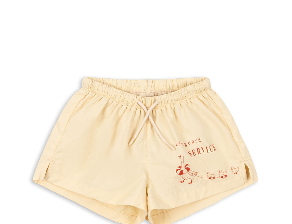 Konges Sløjd A/S SWIMSHORTS banana crepe