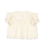 Konges Sløjd A/S WOVEN SHORT SLEEVE SHIRTS antique white