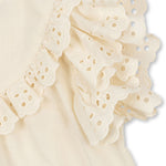 Konges Sløjd A/S WOVEN SHORT SLEEVE SHIRTS antique white