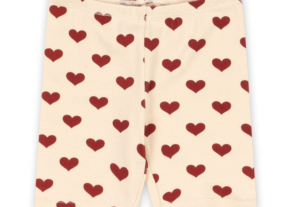 Konges Sløjd A/S JERSEY SHORTS & BLOOMERS amour rouge
