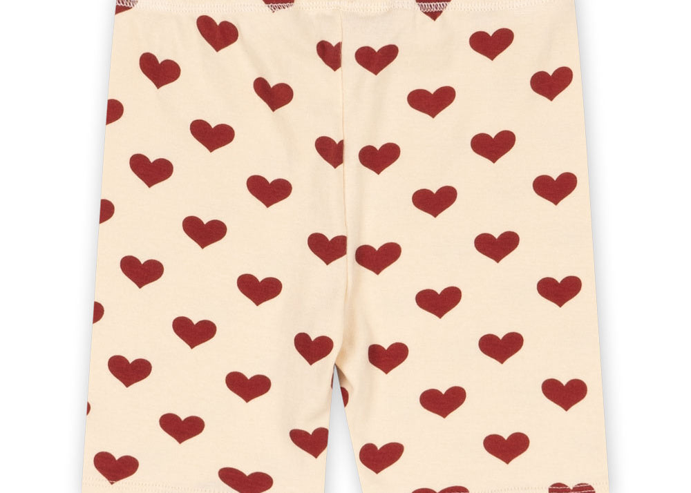 Konges Sløjd A/S JERSEY SHORTS & BLOOMERS amour rouge