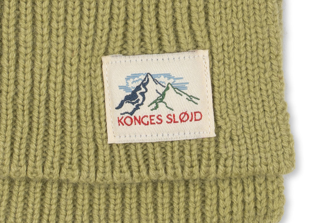 Konges Sløjd A/S NECKWARMER pale olive green