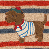 Konges Sløjd A/S TEDDY & FLEECE tangerine stripe
