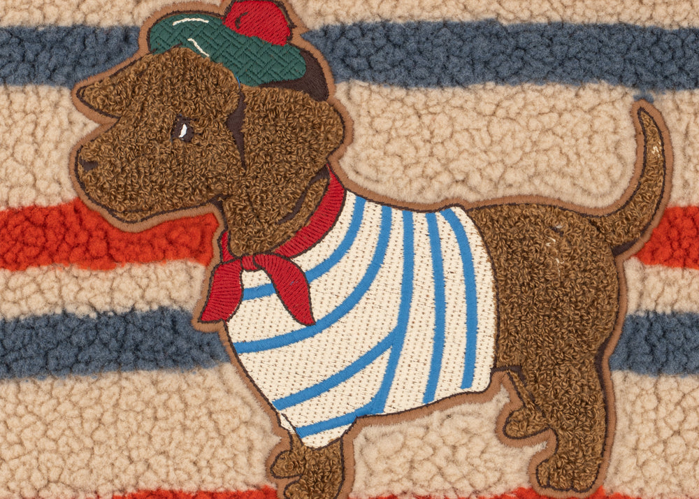 Konges Sløjd A/S TEDDY & FLEECE tangerine stripe