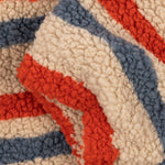 Konges Sløjd A/S TEDDY & FLEECE tangerine stripe