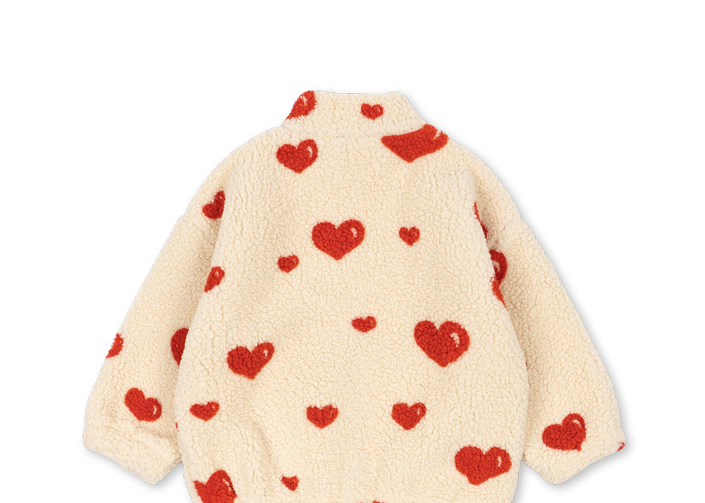 Konges Sløjd A/S TEDDY & FLEECE coeur amour