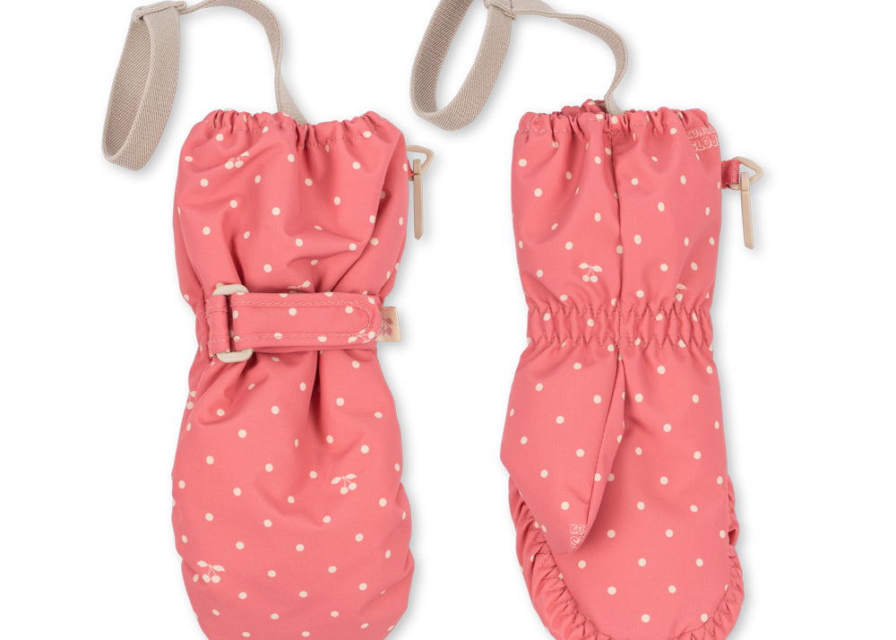 Konges Sløjd A/S GLOVES cherry berry dot