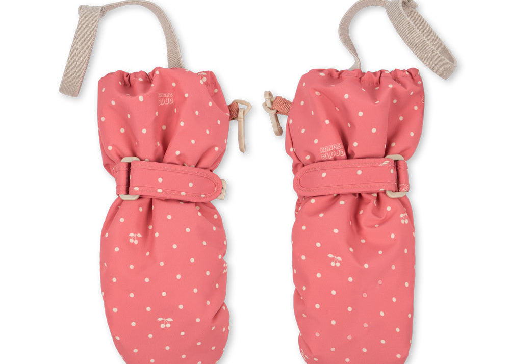 Konges Sløjd A/S GLOVES cherry berry dot