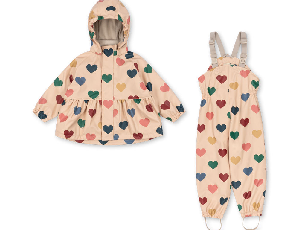 Konges Sløjd A/S RAINWEAR bon coeur coloré