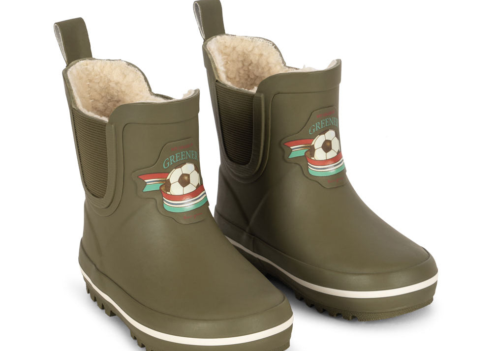 Konges Sløjd A/S RUBBER BOOTS winter moss