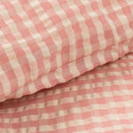 Konges Sløjd A/S BABY BEDDING powder pink check