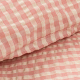 Konges Sløjd A/S BABY BEDDING powder pink check