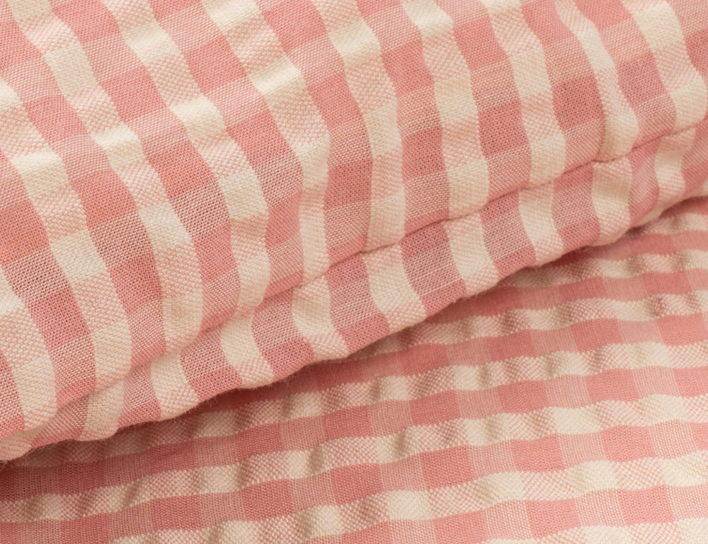 Konges Sløjd A/S BABY BEDDING powder pink check
