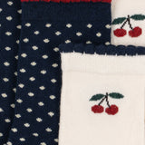 Konges Sløjd A/S SOCKS cherry mix
