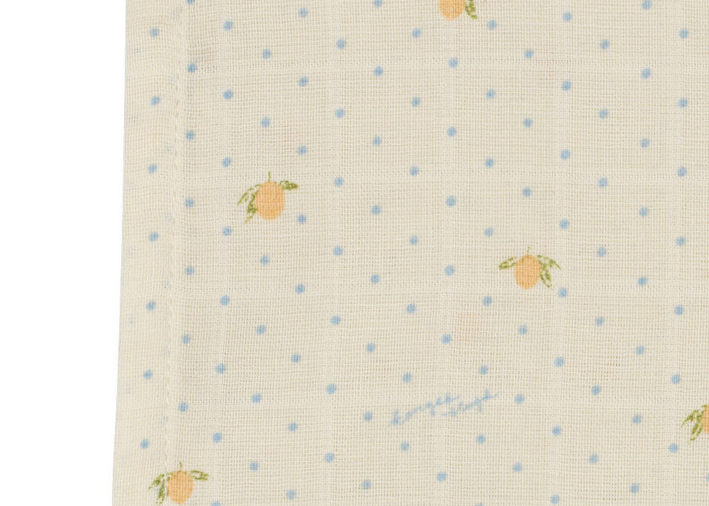 Konges Sløjd A/S MUSLIN CLOTHS lemon dot