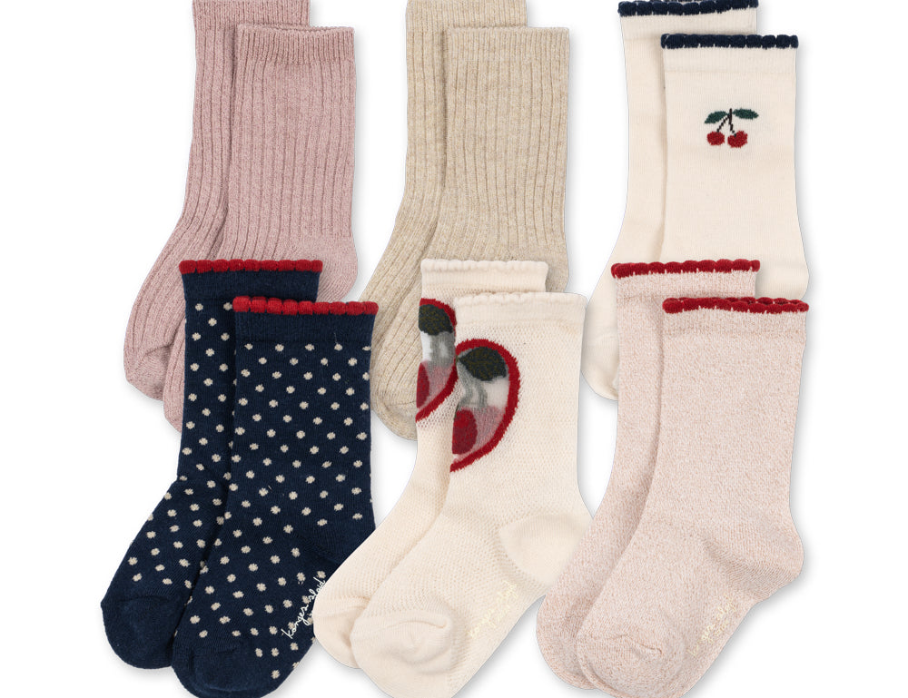 Konges Sløjd A/S SOCKS multi glitter