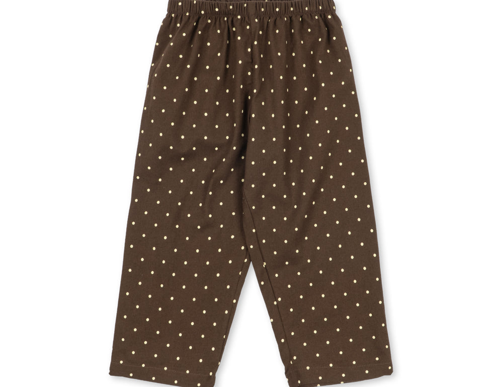Konges Sløjd A/S WOVEN PANTS cocoa dot