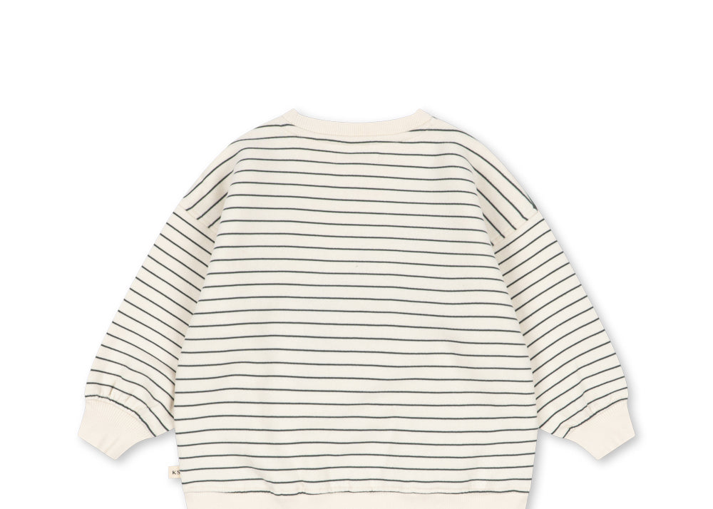 Konges Sløjd A/S JERSEY BLOUSES cilantro stripe