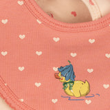 Konges Sløjd A/S BIBS coeur lantana/teddy coeur