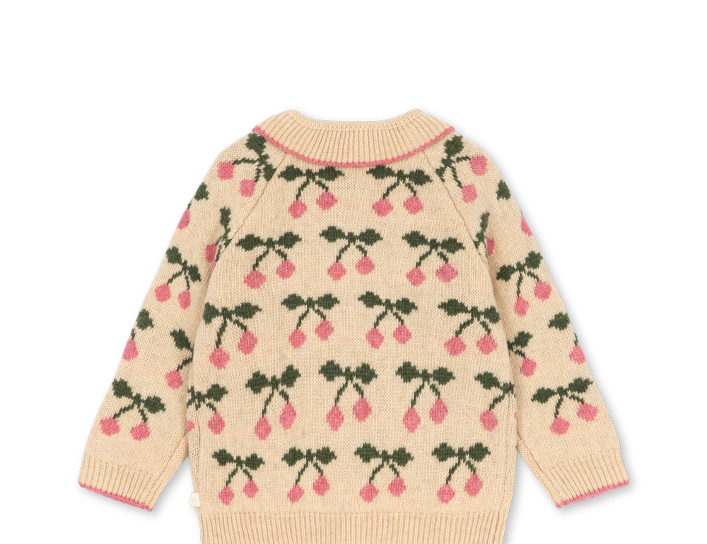 Konges Sløjd A/S KNITTED CARDIGANS cherry
