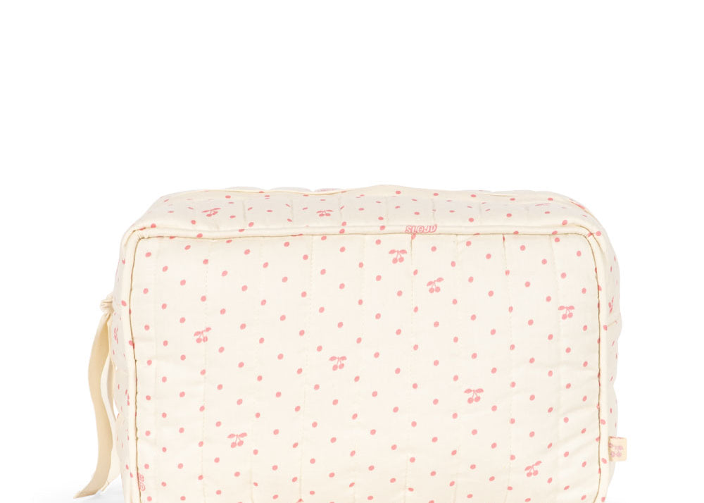 Konges Sløjd A/S TOILETRY BAGS cherry dot