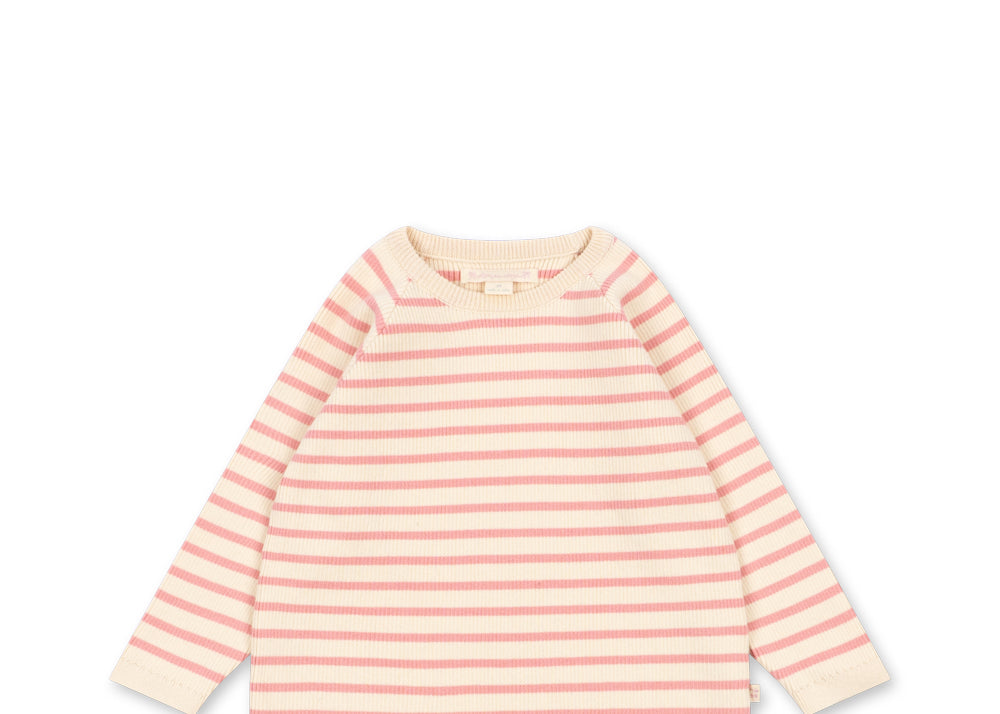 Konges Sløjd A/S KNITTED BLOUSES & VESTS peony butter stripe