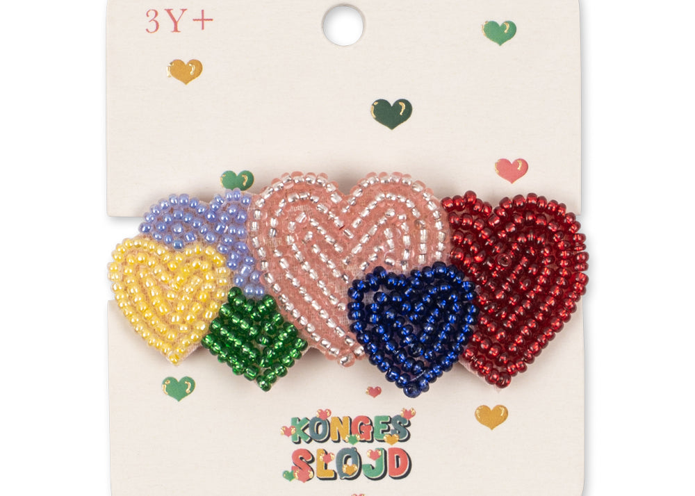 Konges Sløjd A/S HAIR ACCESSORIES coeur coloré