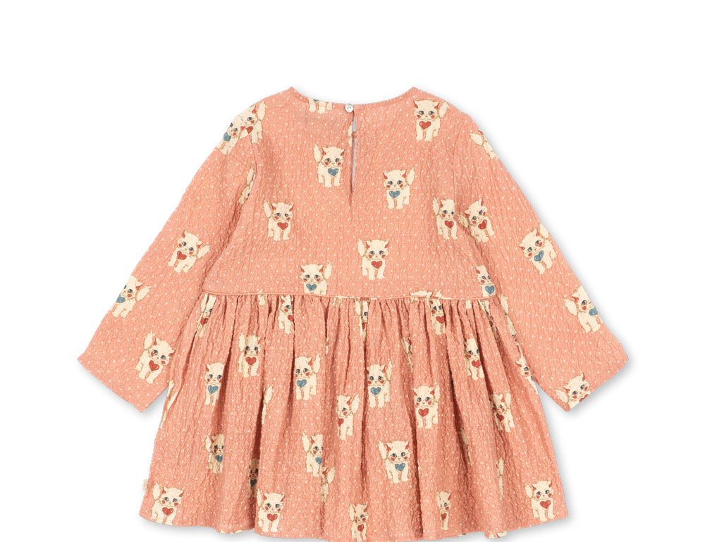 Konges Sløjd A/S WOVEN DRESSES ciao miao rose