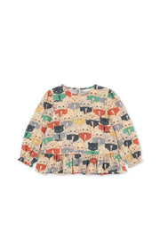 Konges Sløjd A/S WOVEN SHIRTS like cats and dogs