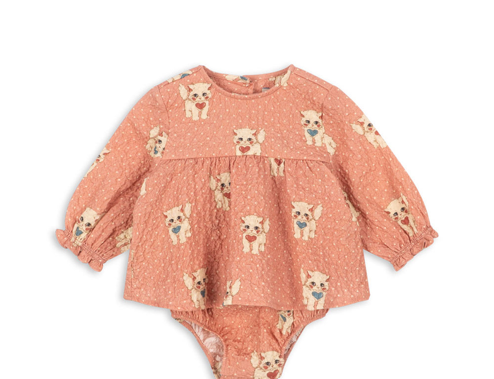 Konges Sløjd A/S WOVEN ROMPERS & JUMPSUITS ciao miao rose
