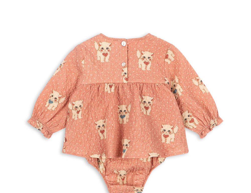 Konges Sløjd A/S WOVEN ROMPERS & JUMPSUITS ciao miao rose