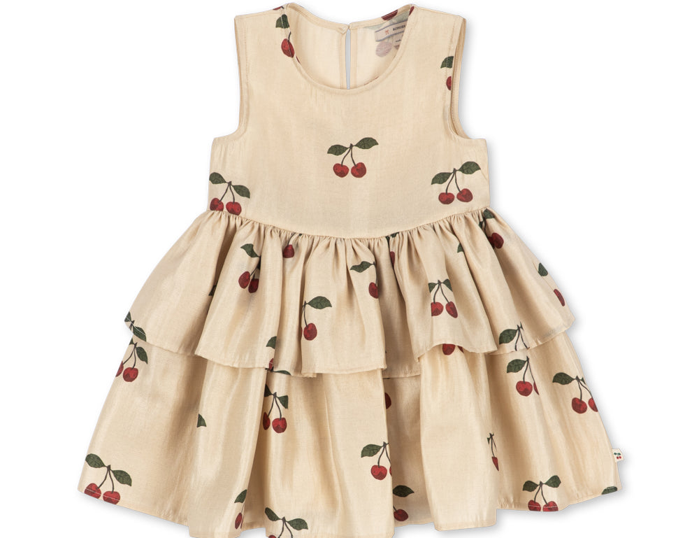 Konges Sløjd A/S WOVEN DRESSES ma grande cerise pearl