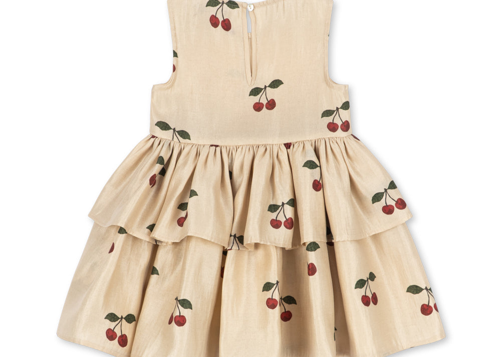 Konges Sløjd A/S WOVEN DRESSES ma grande cerise pearl