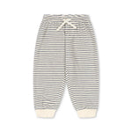 Konges Sløjd A/S JERSEY PANTS flint stripe