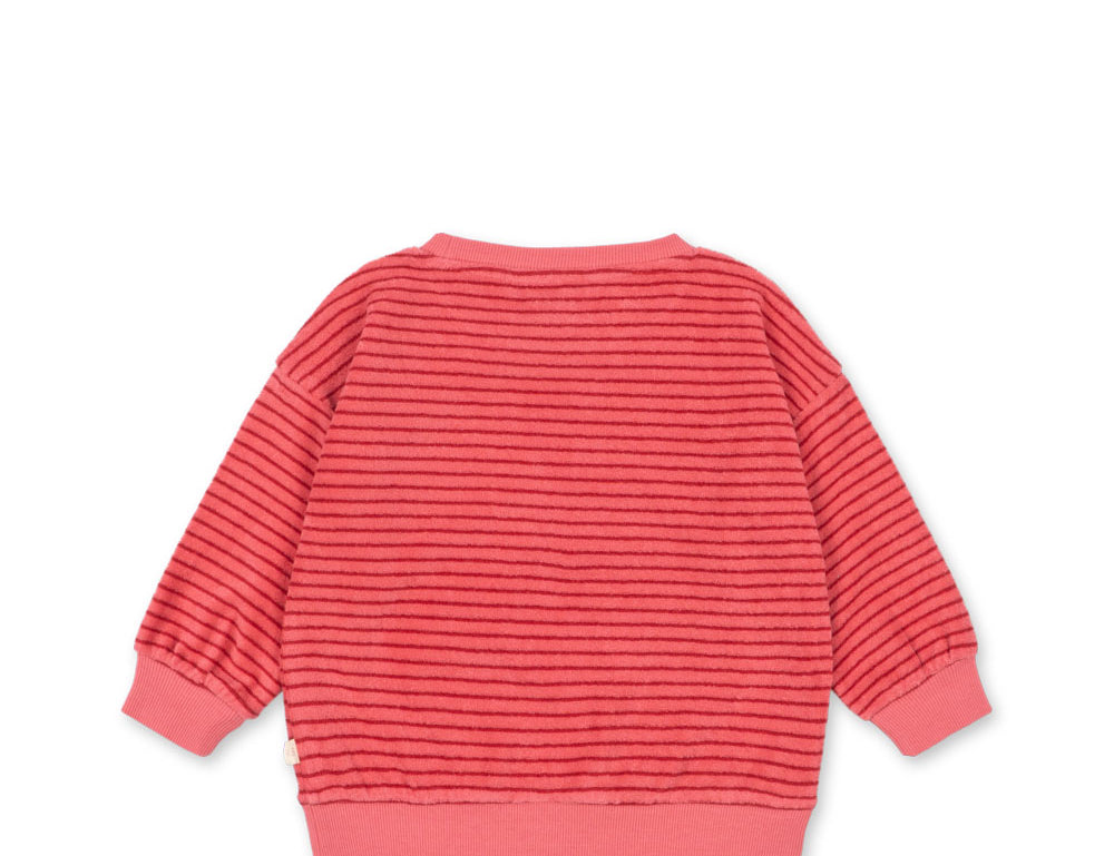 Konges Sløjd A/S JERSEY BLOUSES cardinal rose stripe