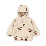 Konges Sløjd A/S TEDDY & FLEECE ma grande cerise