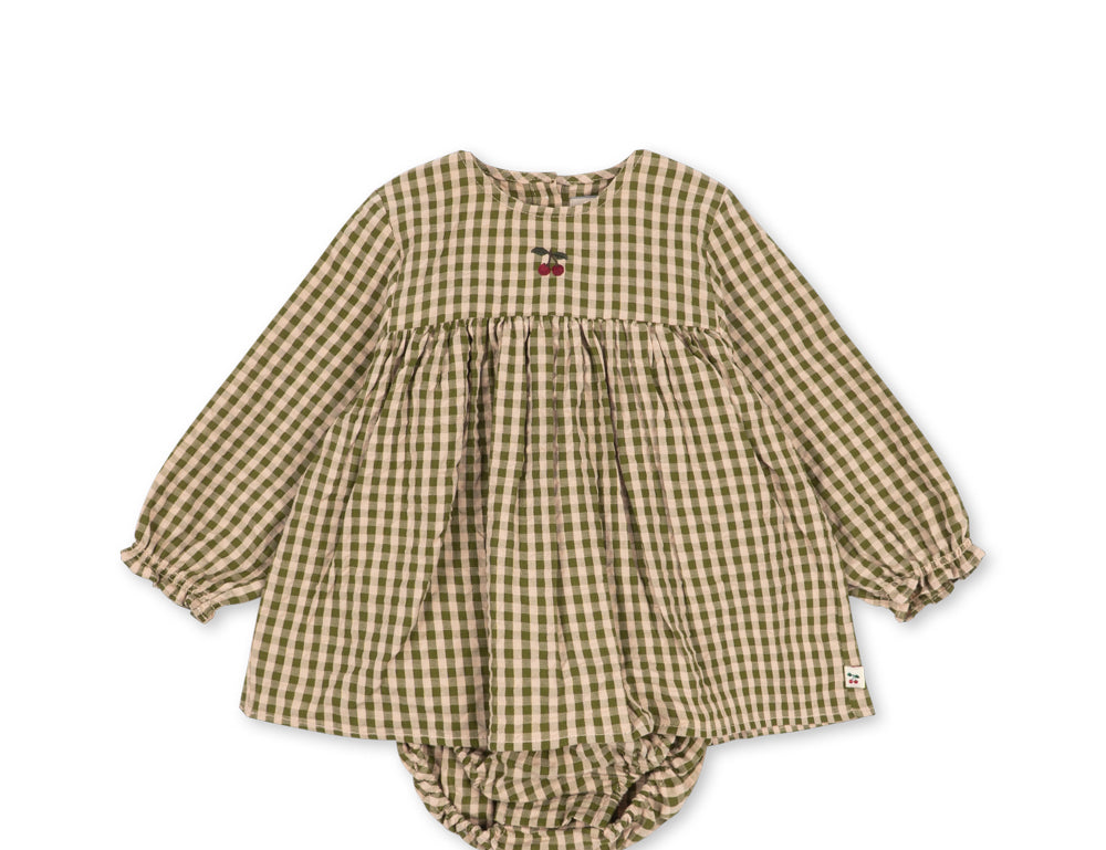 Konges Sløjd A/S WOVEN ROMPERS & JUMPSUITS avocado check