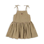 Konges Sløjd A/S WOVEN DRESSES avocado check