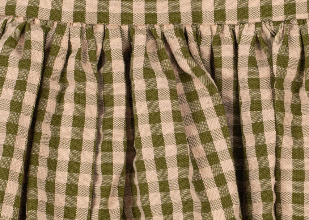 Konges Sløjd A/S WOVEN DRESSES avocado check