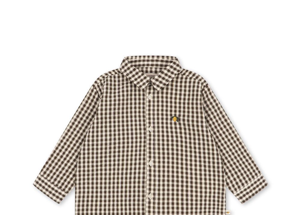 Konges Sløjd A/S WOVEN SHIRTS choco check