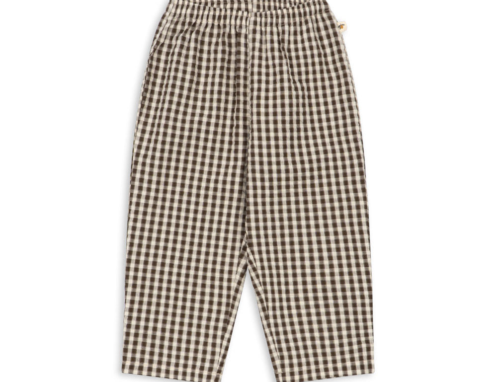 Konges Sløjd A/S WOVEN PANTS choco check