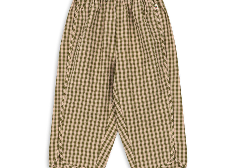 Konges Sløjd A/S WOVEN PANTS avocado check