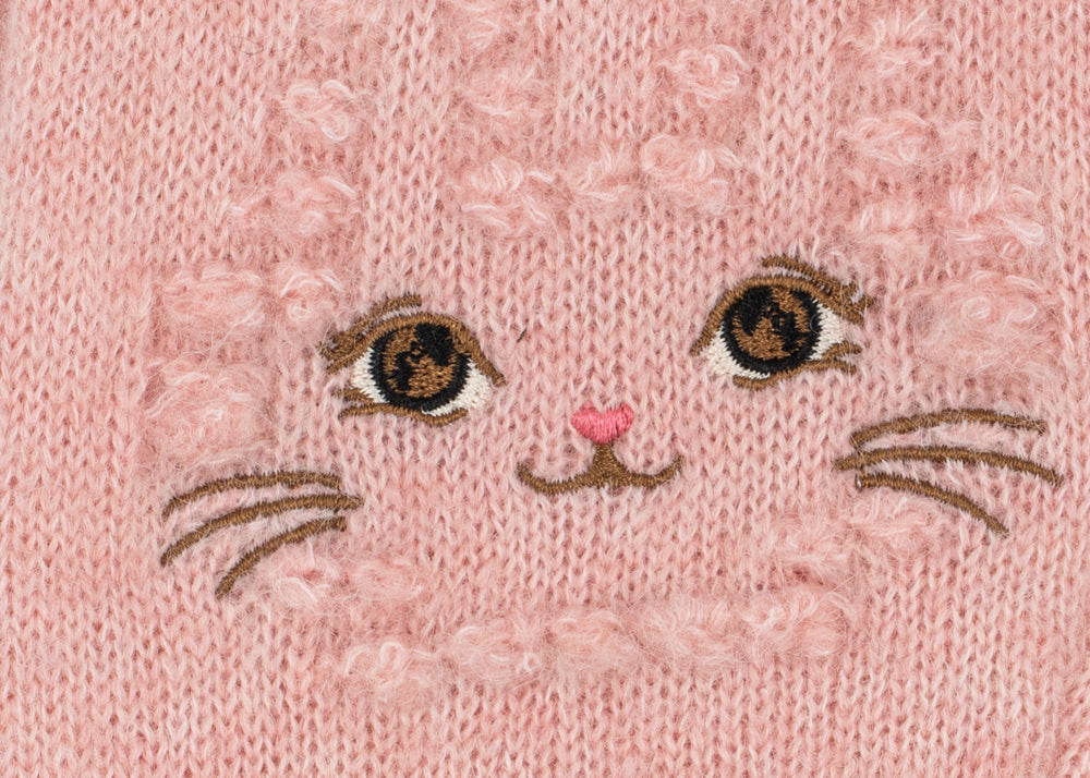 Konges Sløjd A/S KNITTED PANTS silver pink