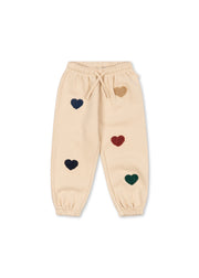 Konges Sløjd A/S JERSEY PANTS bon coeur coloré