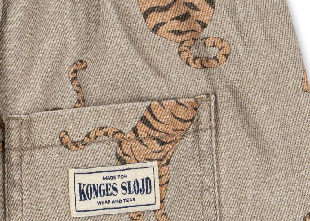 Konges Sløjd A/S WOVEN PANTS tiger