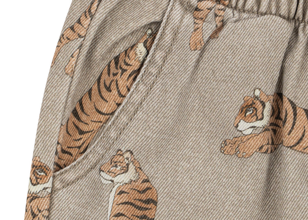 Konges Sløjd A/S WOVEN PANTS tiger