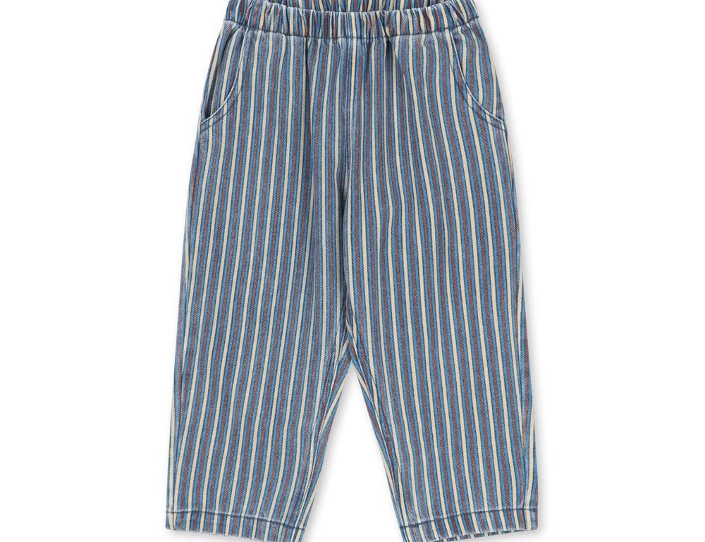 Konges Sløjd A/S WOVEN PANTS tricolore bleu